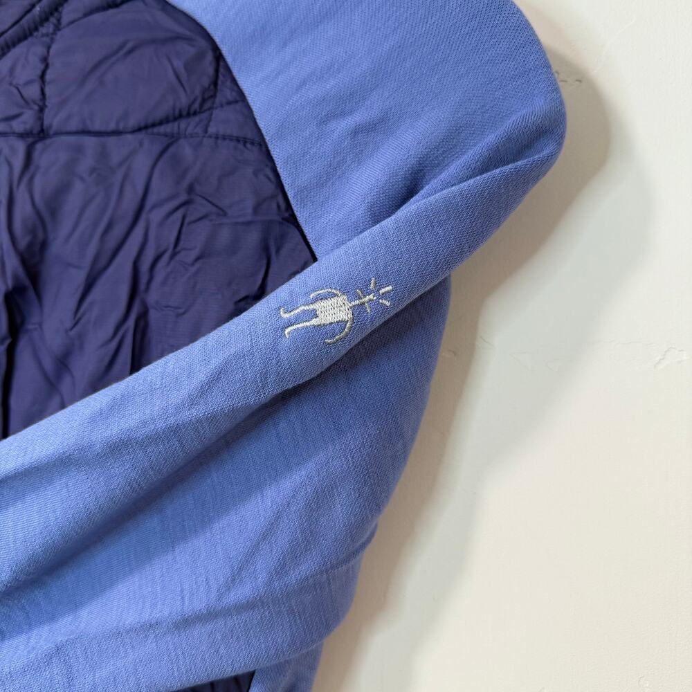 Smartwool Women's Two-Tone Puffer Jacket - Purple and Blue - Picture 2 of 8